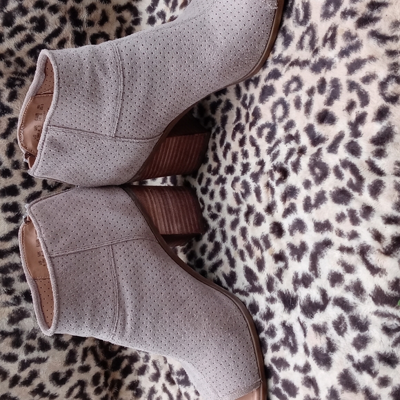 Franco Sarto Peep Toe Bootie - Picture 4 of 8